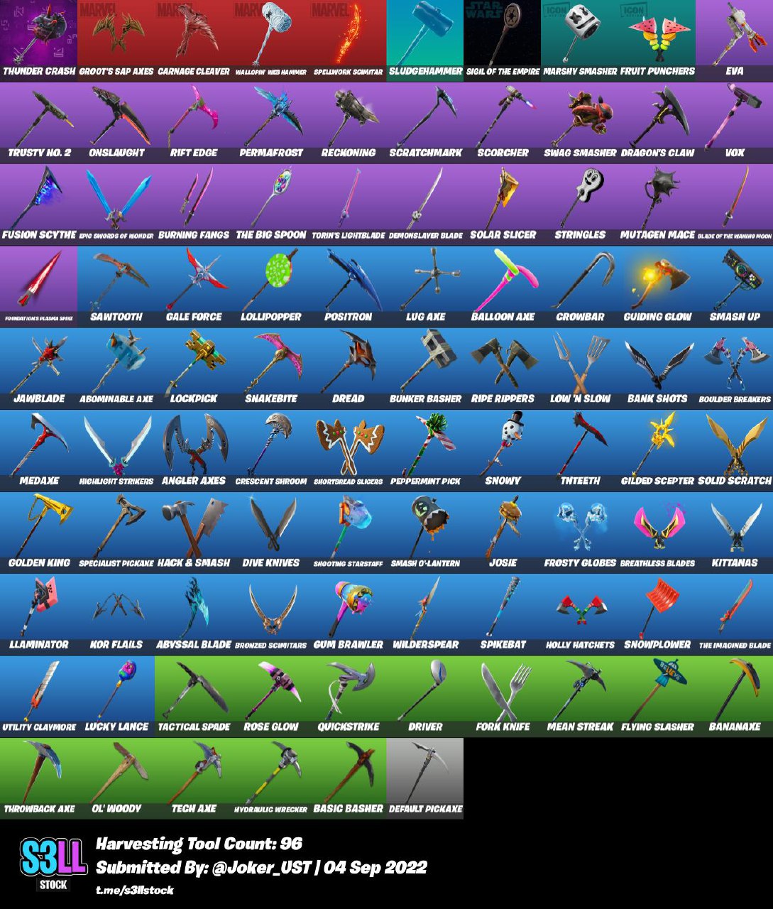 [PC-Nintendo-Xbox]Full Access | 108 skins (Rose Team Leader - Peely - Omega - Dire - Take The L) | 0 скриншот